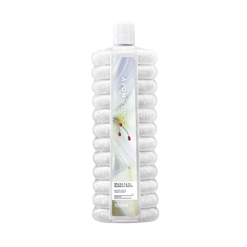 avon bubble bath white lily Avon Senses White Lily Bubble Bath