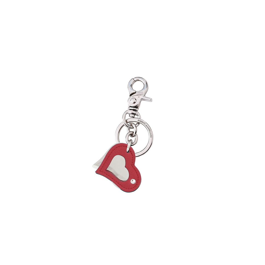 Swarovski heart clearance keyring