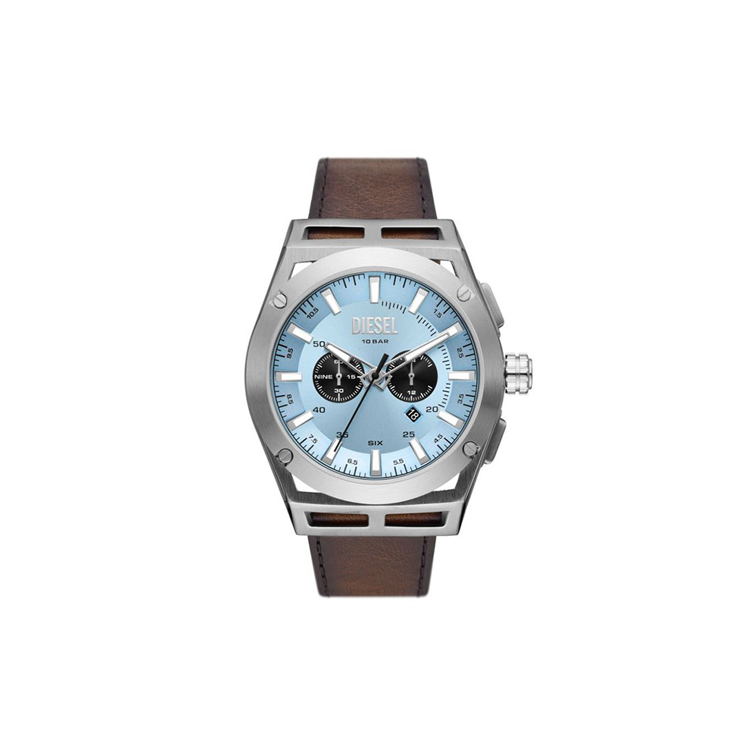 Chronograph – Beauty Timeframe Brown Buy Watch Leather Lebanon Diesel Fattal in