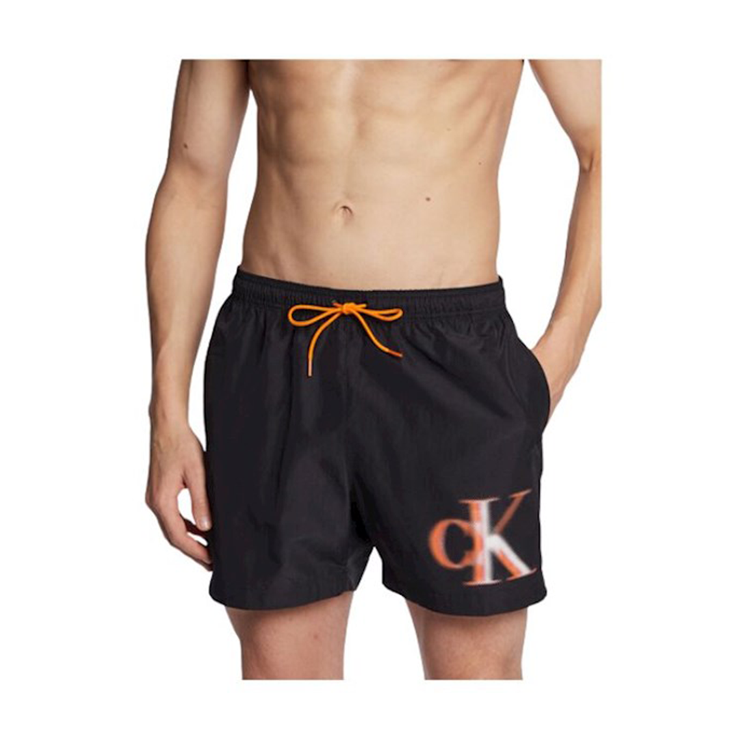 Calvin klein deals orange swim shorts