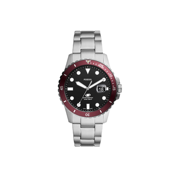 Fossil Silver Stainless Steel Watch, FS6013