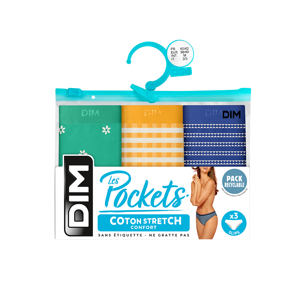 Dim les pockets coton stretch sale