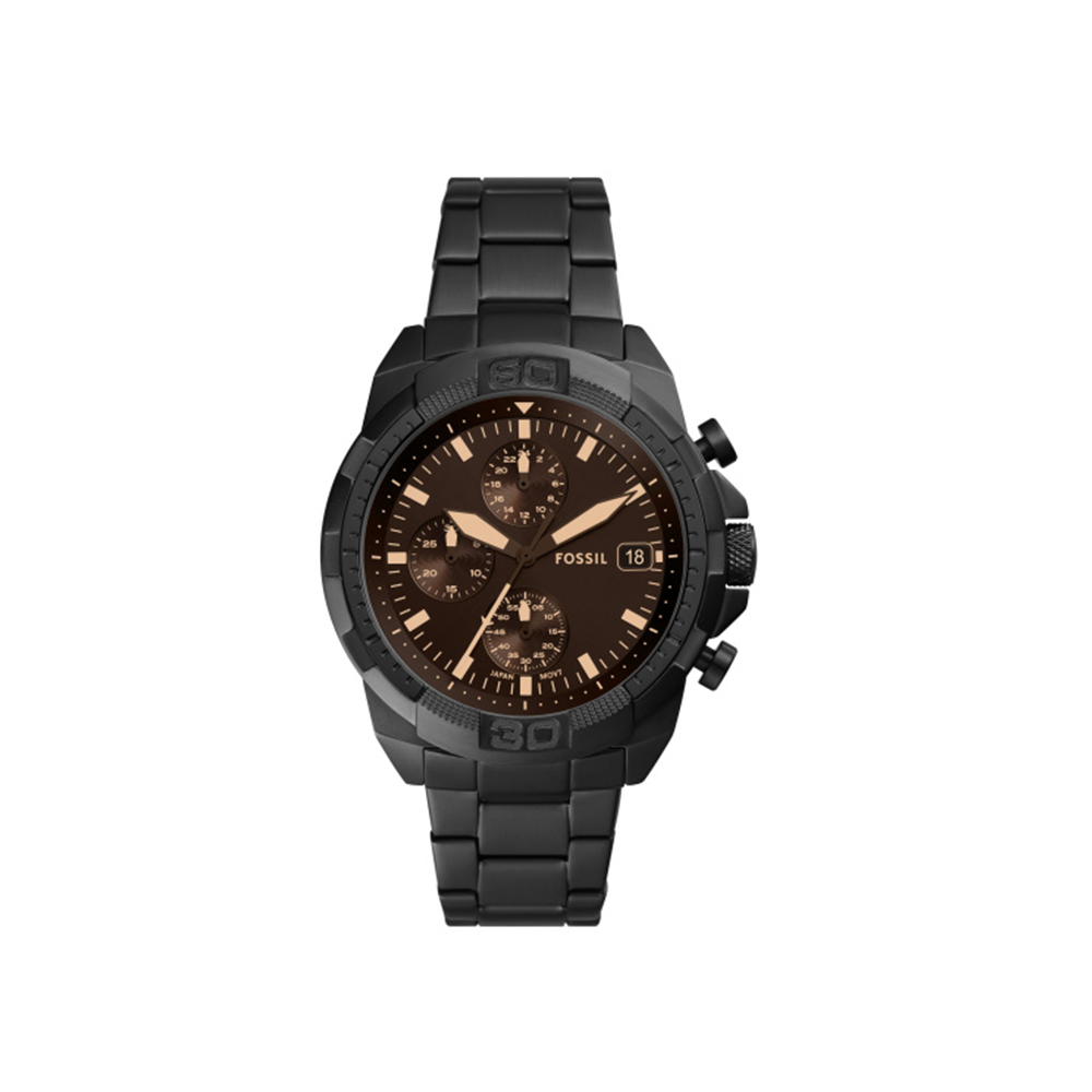 Fattal Beauty – Buy Fossil Bronson Chronograph Black Stainless