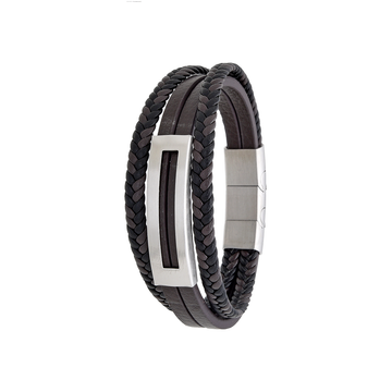 Polo Exchange Men Bracelet ST46-DSC0167 Black
