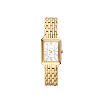Fossil Raquel Three-Hand Date Gold-Tone Stainless Steel Watch