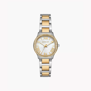 Michael Kors Sage Three-Hand Two-Tone Stainless Steel Watch