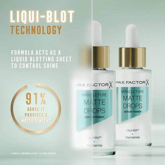 Maxfactor Miracle Pure Matt Drops Serum Primer