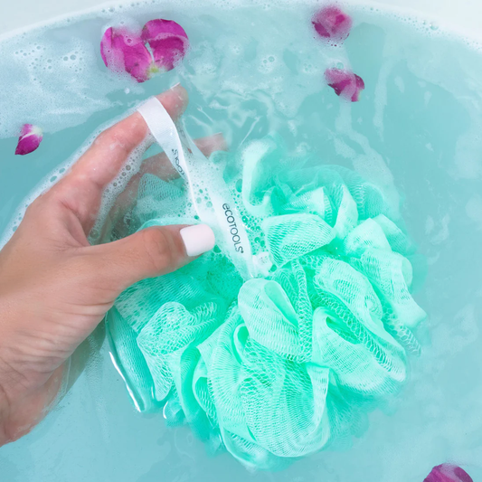 EcoTools Exfoliating EcoPouf Bath Sponge, Assorted Colors