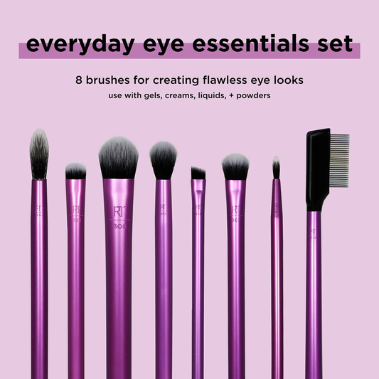 Real Techniques Everyday Eye Essentials Brush Set