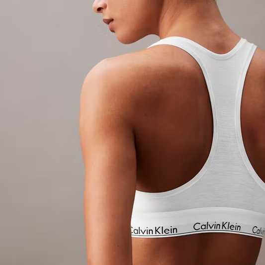 Calvin Klein Unlined Bralette White