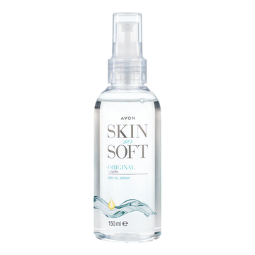 Avon Skin So Soft Enhance & Glow Shimmering Dry Oil Body Spray 150ml