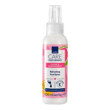 Avon Care Footworks Guava & Passion Fruit Refreshing Foot Spray