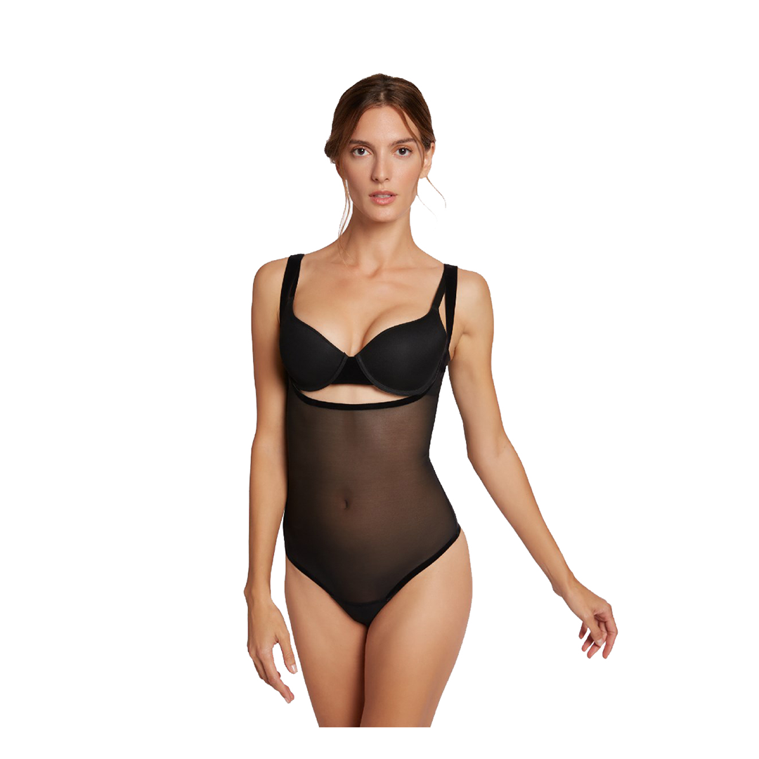 Wolford Tulle Forming String Black Body