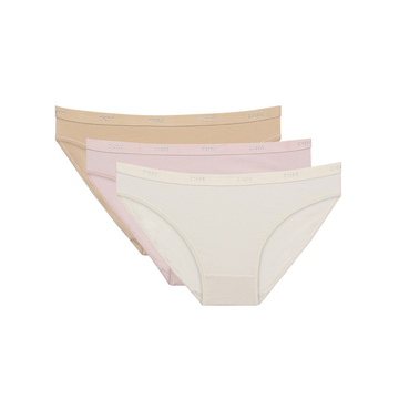 Dim Pack Of 3 Cotton Briefs - Les Pockets