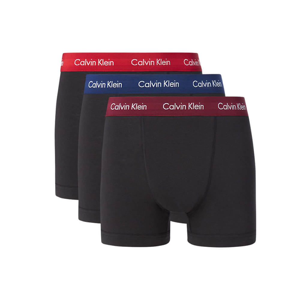 Calvin Klein pack of 3 Cotton Low Rise Black Colored Lace Briefs