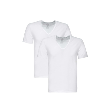 Calvin Klein 2 Pack Modern Cotton Lounge White T-Shirt