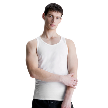 Calvin Klein Men's Classic White Undershirts Tank