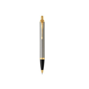 Parker IM Brushed Metal GT Ballpoint Pen