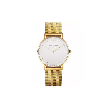 Paul Hewitt Modern Edge Line Gold Watch