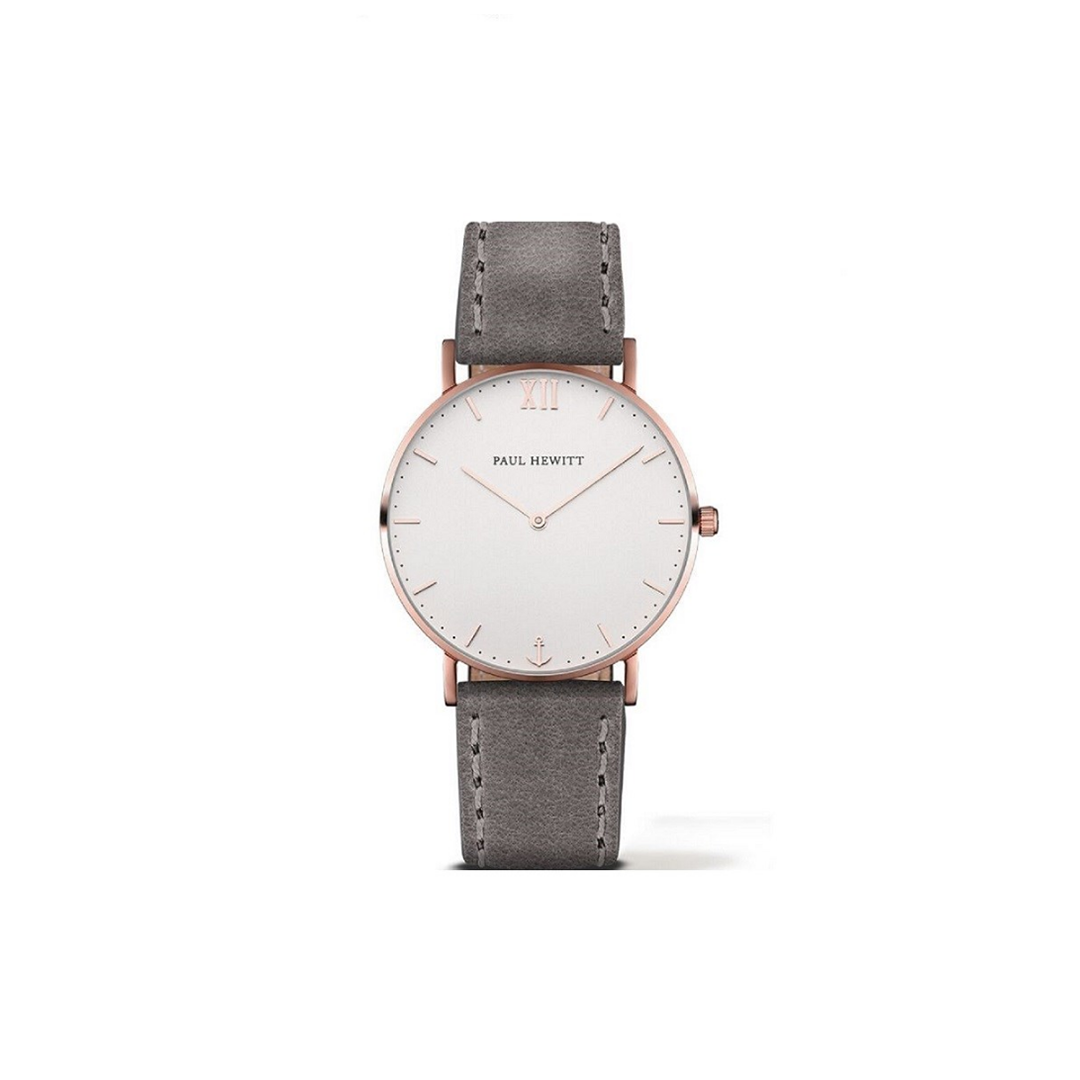 Paul Hewitt Rose Gold Leather Watch