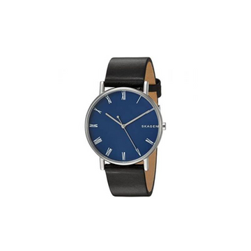 Skagen Men's Analogue Quartz Watch with Leather Strap