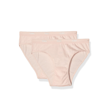 Dim Pocket Basic Girls' Pink Briefs