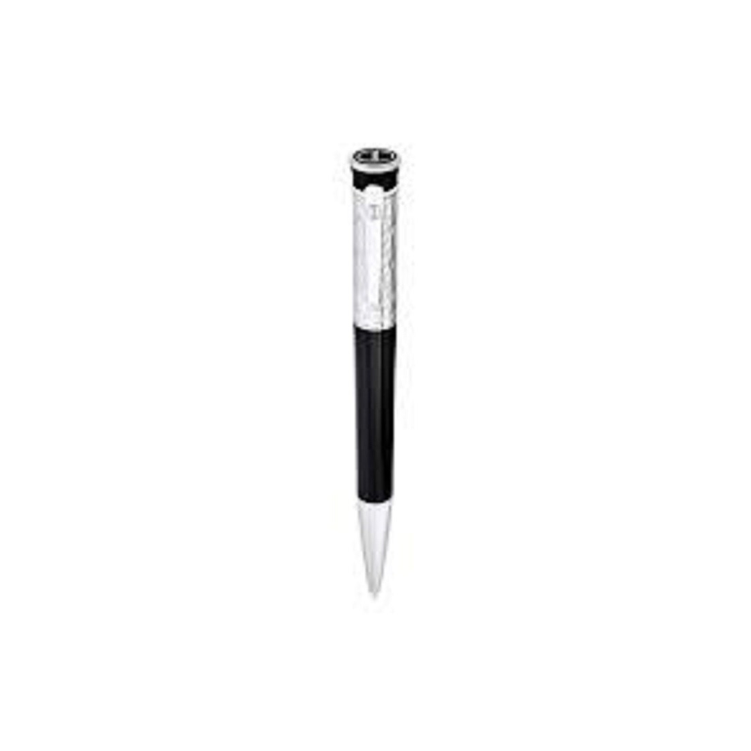 Davidoff Zino Ballpoint Chrome-Black Plated Pen