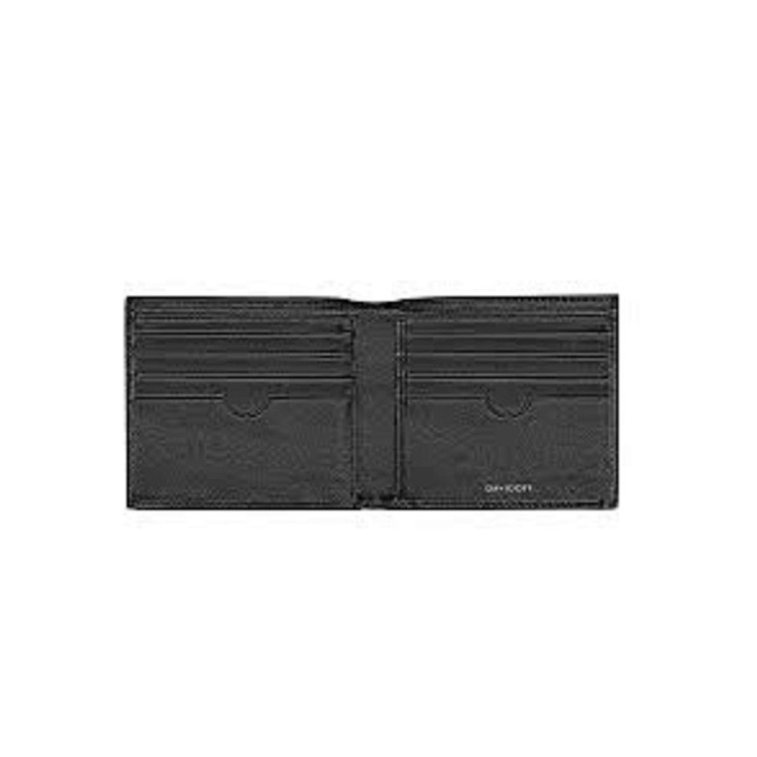 Davidoff Essentials Collection Soft Calf Black Wallet