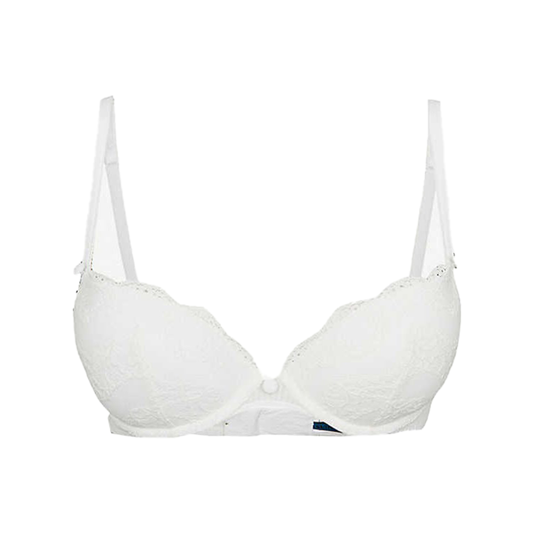 Maison Lejaby Push Up White Bra