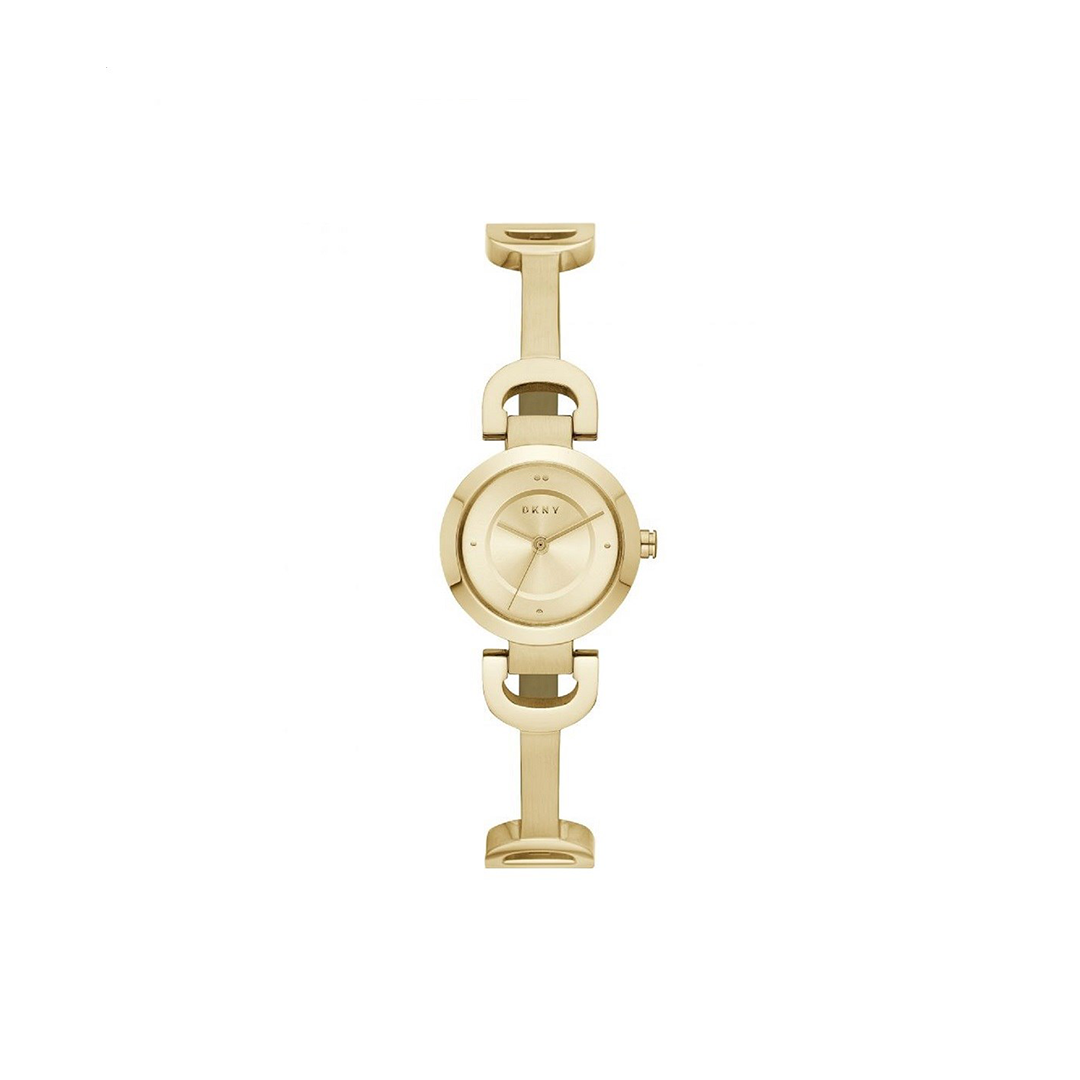 DKNY City Link Stainless Steel Gold Watch