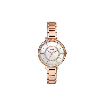 Fossil Jocelyn Three-Hand Rose-Gold-Tone Stainless Steel Watch