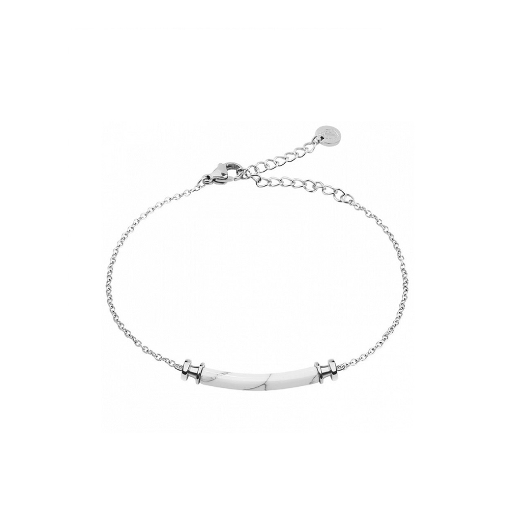 Paul Hewitt Stainless Steel Marble Bracelet