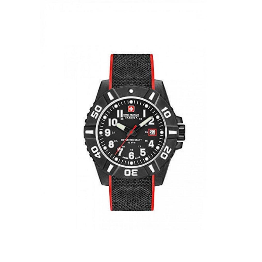 Swiss Military Hanowa Black Carbon Watch