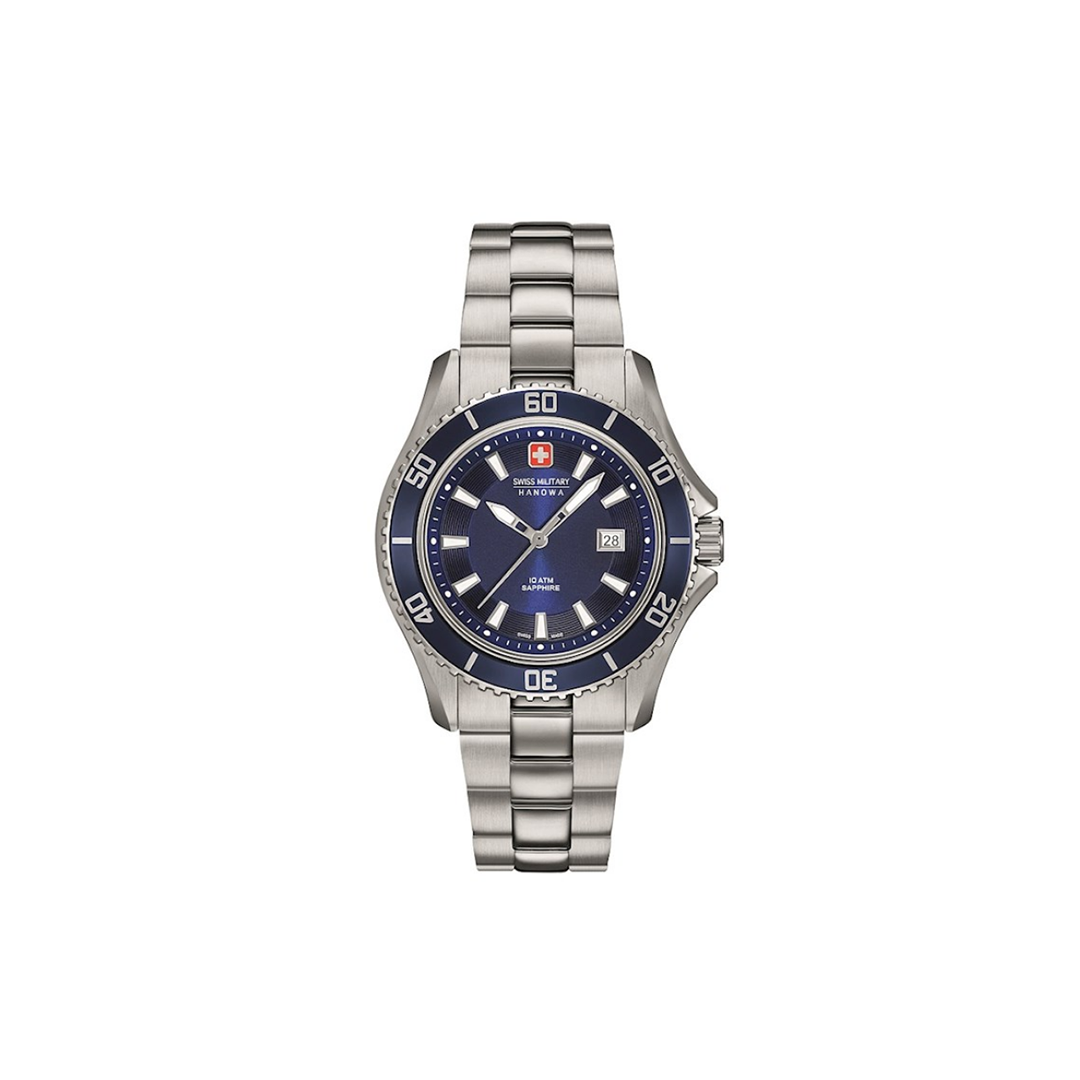 Swiss Military Hanowa Nautila Lady Blue Stainless Watch