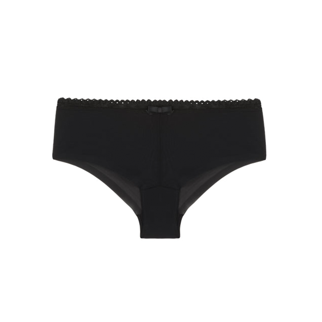 Lou Brief Black Boyshort 07269