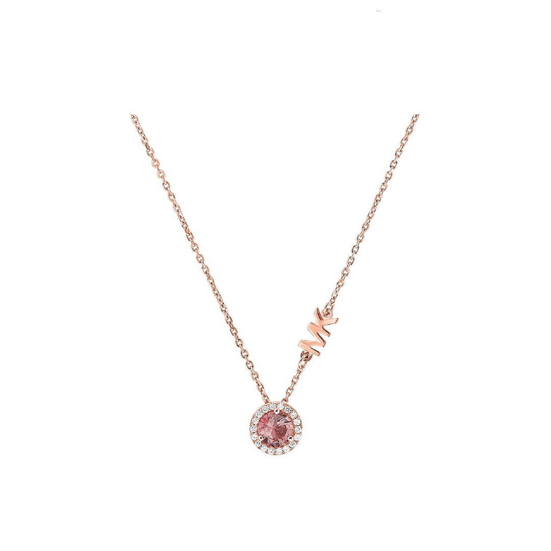 Michael Kors Brilliance Rose Gold Necklace