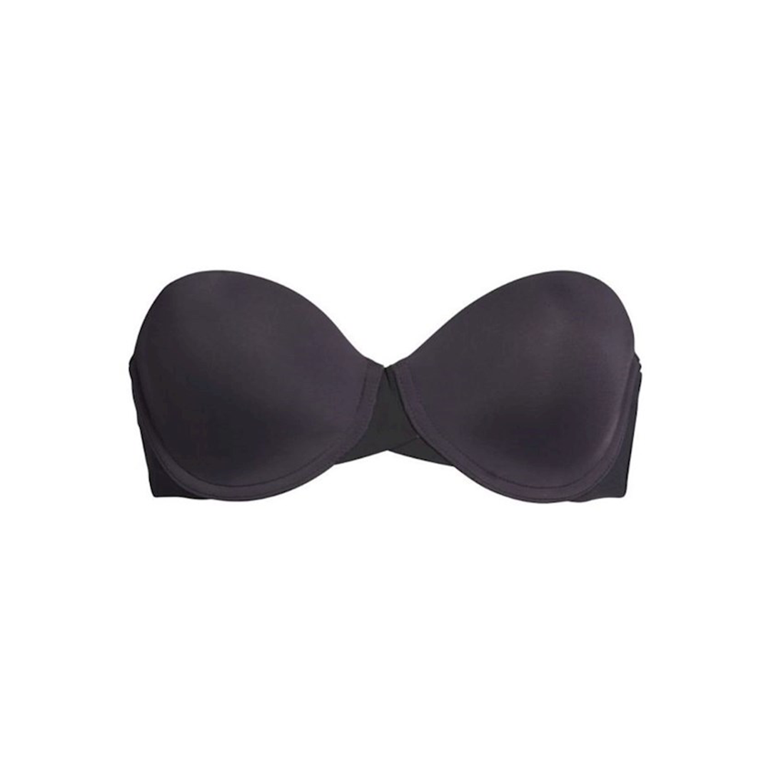 Calvin Klein Strapless Lightly Lined Black Bra