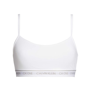 Calvin Klein Unlined CK ONE White Bralette