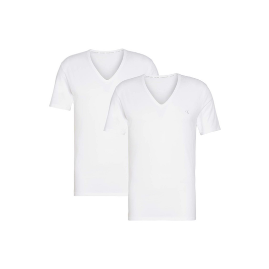 Calvin Klein CK One Cotton V-Neck White T-Shirt