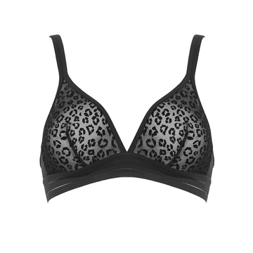 Maison Lejaby Soft-Cup Black Bra