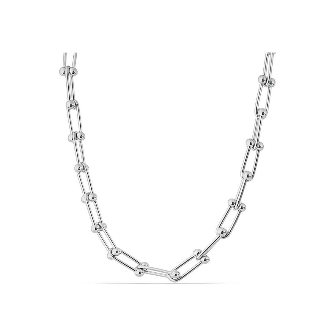 Polo Exchange Silver Stainless Steel Chain Necklace