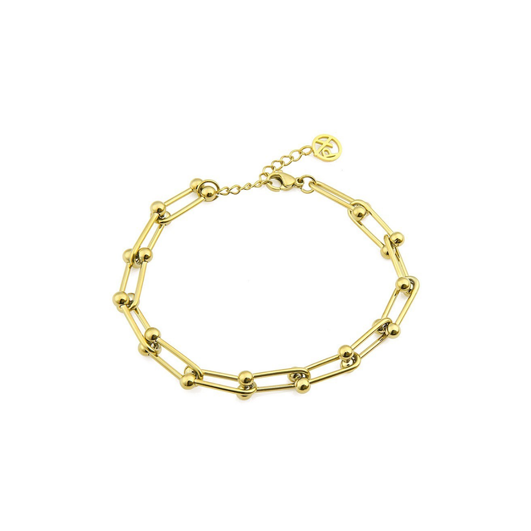 Polo Exchange Gold Plated Chain Bracelet