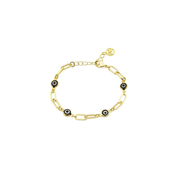 Polo Exchange Charm Gold Plated Bracelet