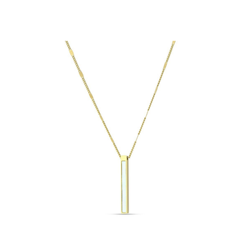 Polo Exchange Gold Plated Pendant and Chain Necklace