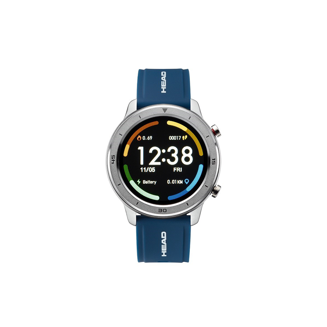 Head Watches PARIS/MOSCOW Silicon Blue Smart Watch