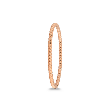 Polo Exchange Rose Gold Tone Bangle Bracelet