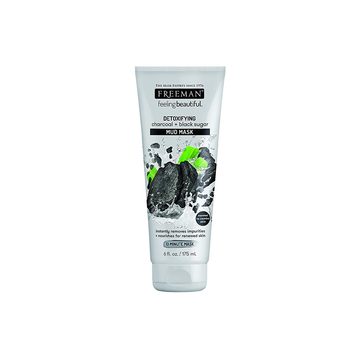 Freeman Tube Detoxifying Charcoal & Black Sugar Mud Mask