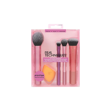Real Techniques Make Up Brush Set with 1 Sponge