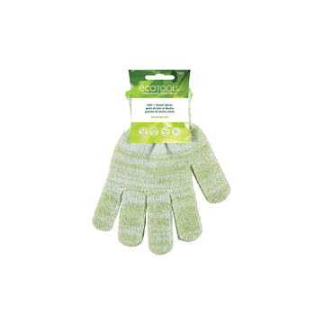 EcoTools Exfoliating Bath & Shower Gloves, Green