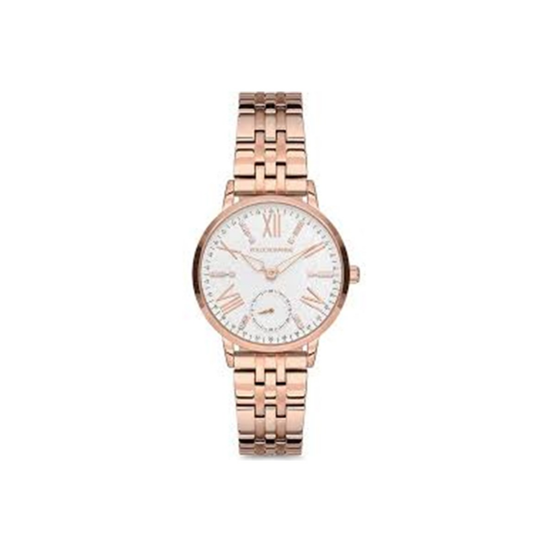 Polo Exchange Rose Gold Stainless Steel Watch